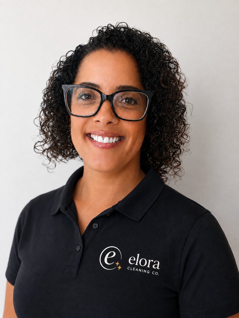 The person behind Elora Cleaning Co.